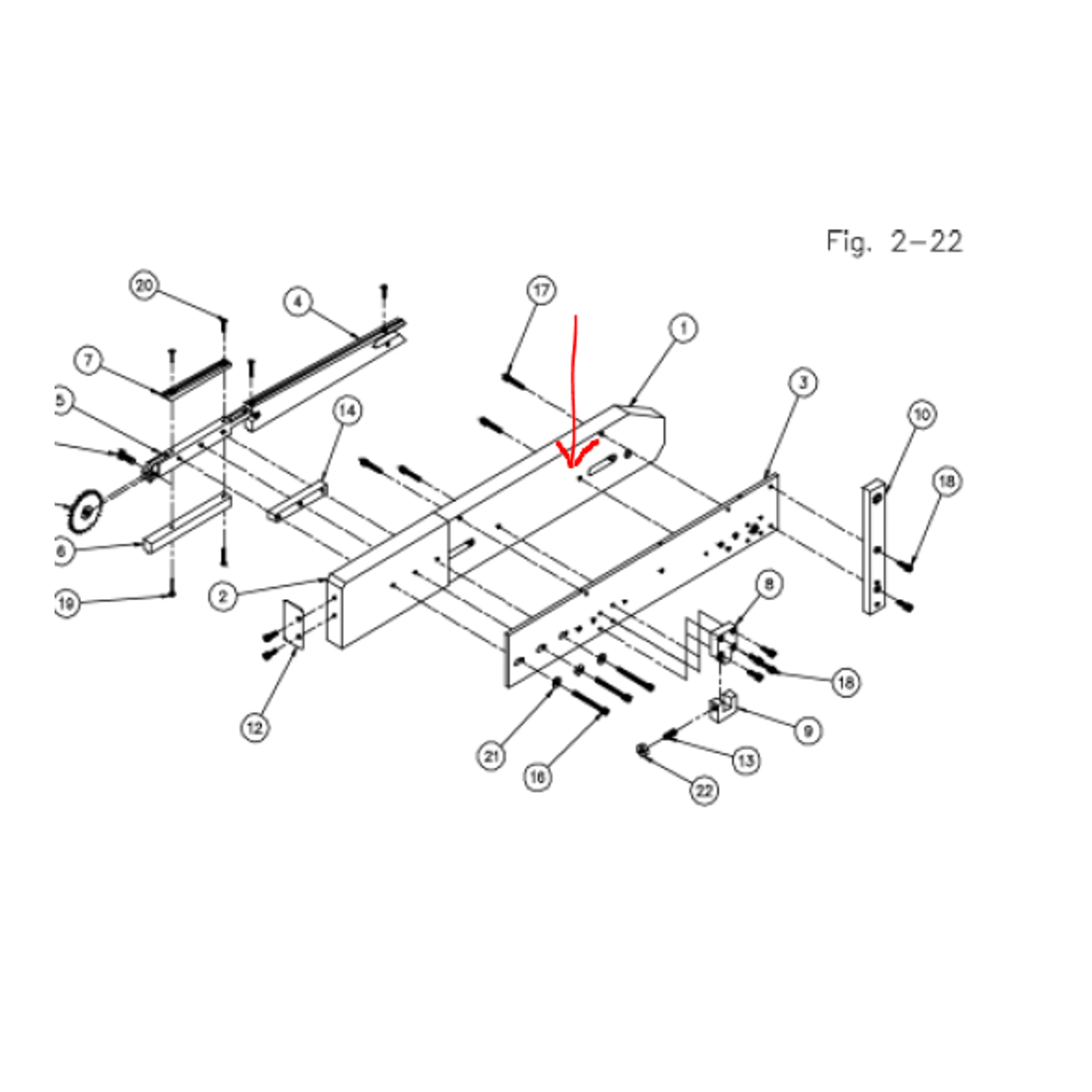 Right-Hand Front Pusher Control Cam - 18016-002