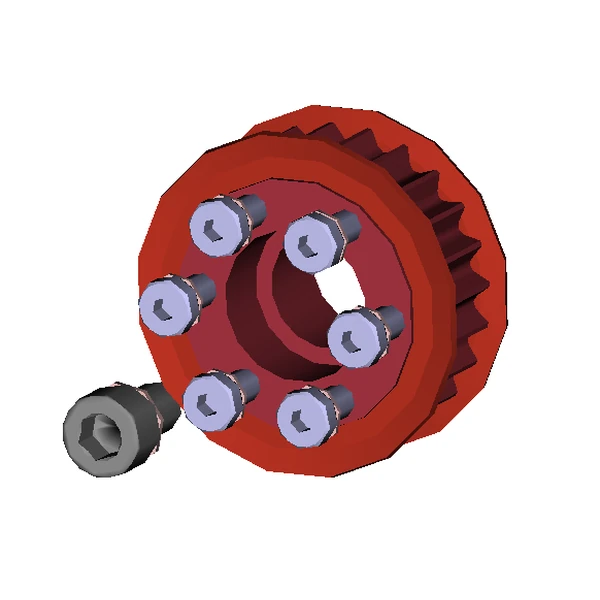 Bridge Drive Motor Timing Pulley - 2046441 - Image 2